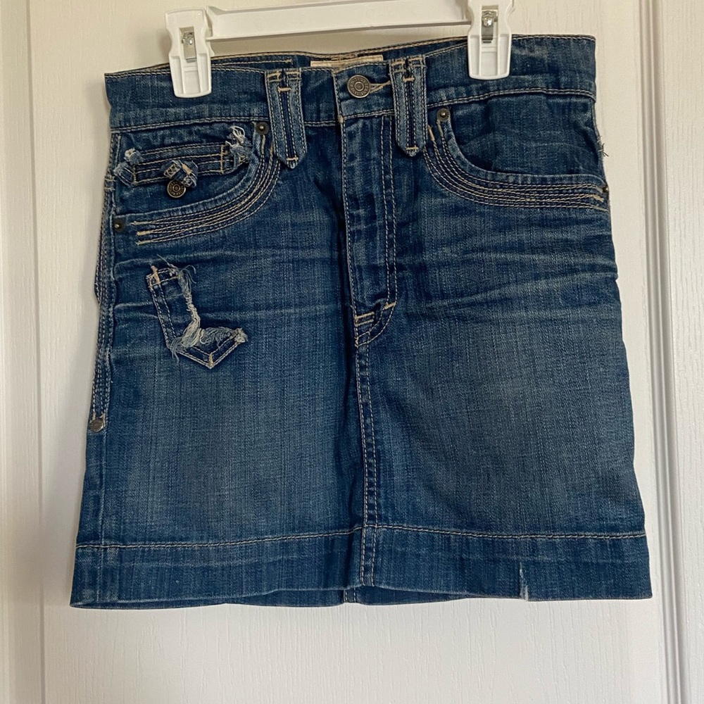 Vintage denim skirt